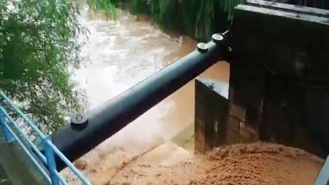 The-flood-gate-of-Sukhna-opened-
