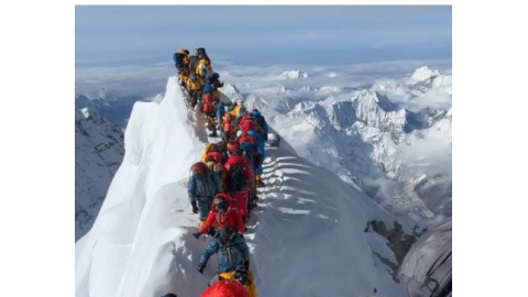 -Climbing-Mount-Everest-Has-Beco