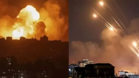 Massive-US-Israeli-Attacks-On-Ir