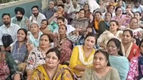 ਜਲੰਧਰ ਵਿੱਚ ਡੀ.ਸੀ. ਦਫ਼ਤਰ ਦੇ ਬਾਹਰ ਗਰਜੇ ਸਰਕਾਰੀ ਕਰਮਚਾਰੀ, ਸਰਕਾਰ ਨ